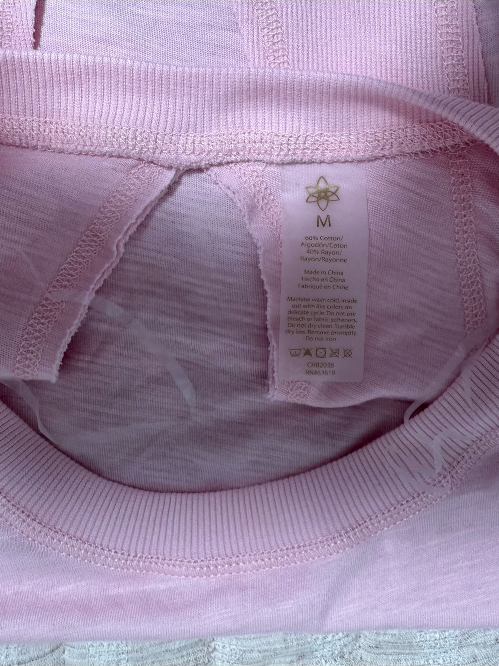 Soft Light Pink Bandeau Tank - M